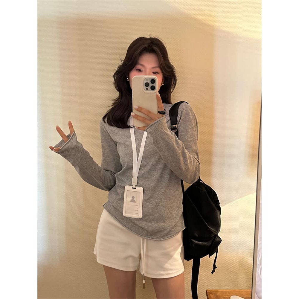 ✈️S碼現貨-//檸檬家🍋//糖果捲邊百搭Tee~3.31-規格圖11