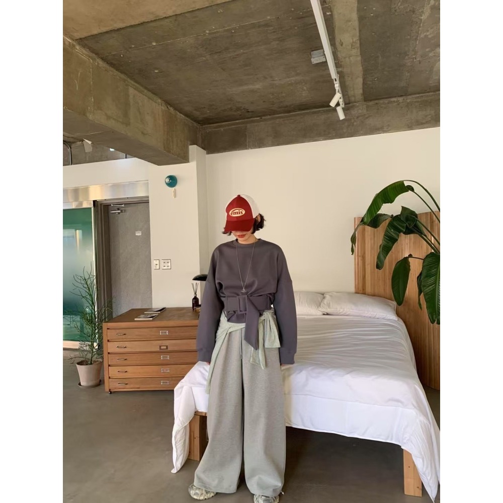 ✈️粉現貨1-正韓🇰🇷//雪熙歐膩//腰封造型上衣~4.5-細節圖6