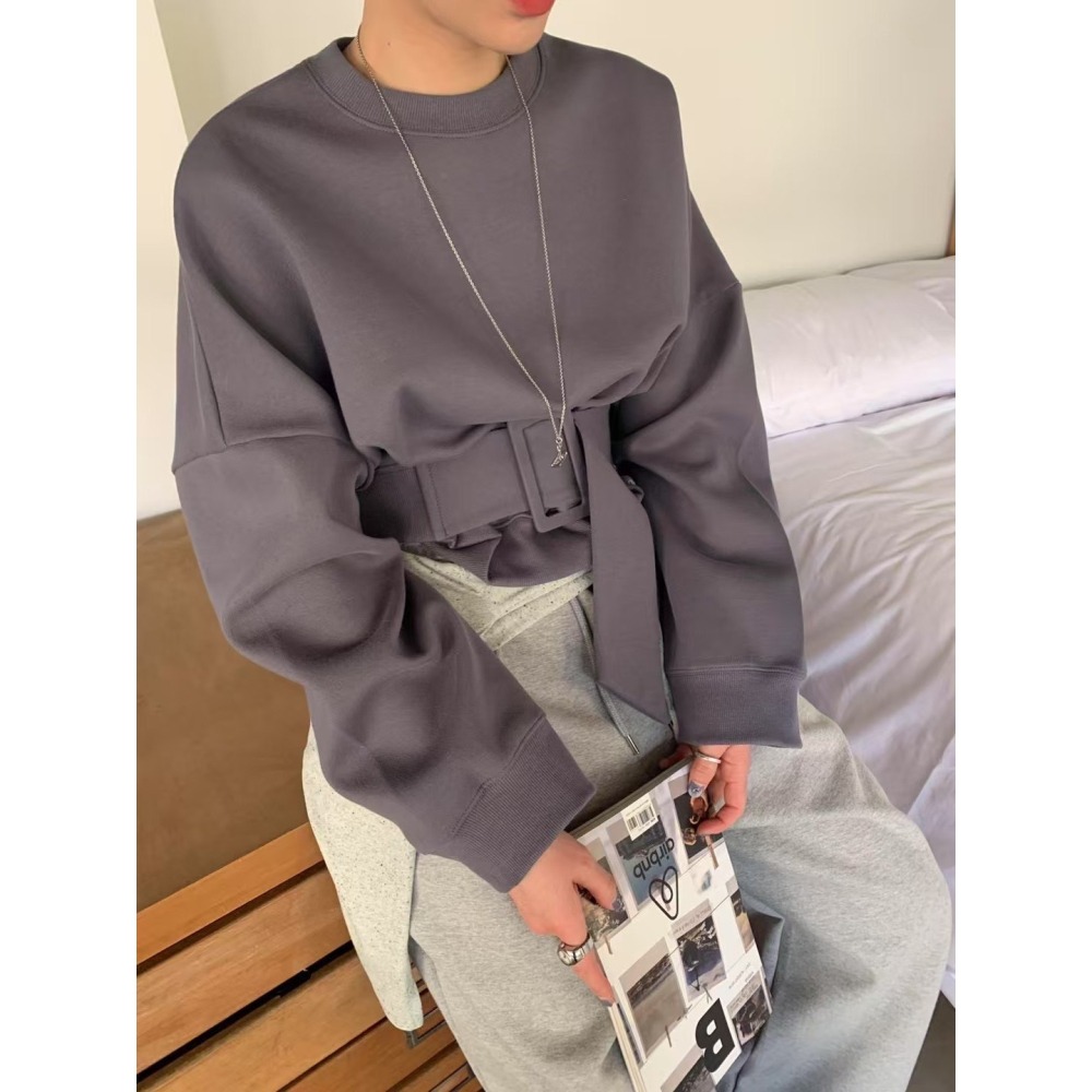 ✈️粉現貨1-正韓🇰🇷//雪熙歐膩//腰封造型上衣~4.5-細節圖7