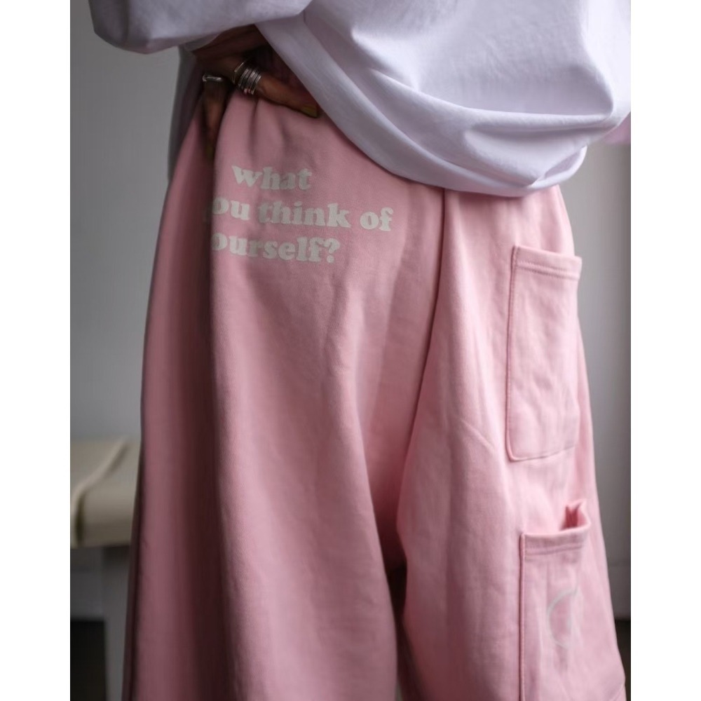 ✈️現貨-正韓🇰🇷//Mini家//兩個口袋的英字衛褲~4.20-細節圖6