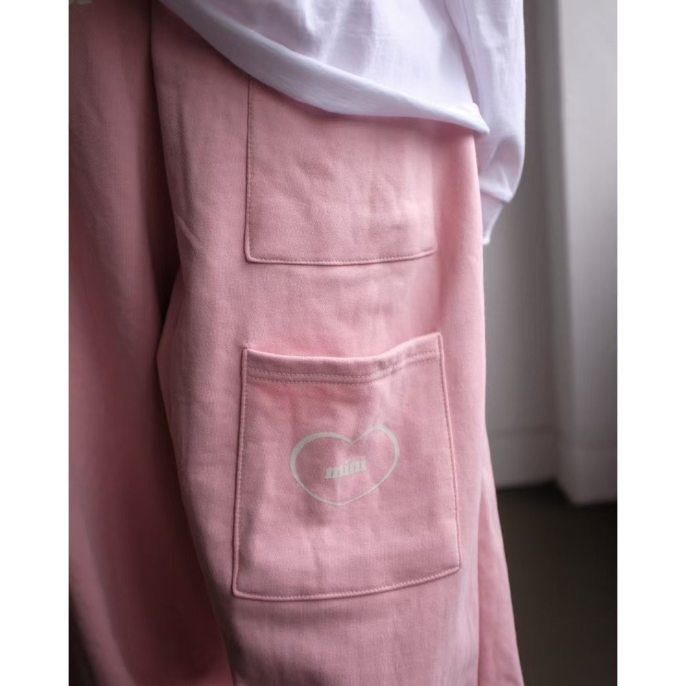 ✈️現貨-正韓🇰🇷//Mini家//兩個口袋的英字衛褲~4.20-細節圖7