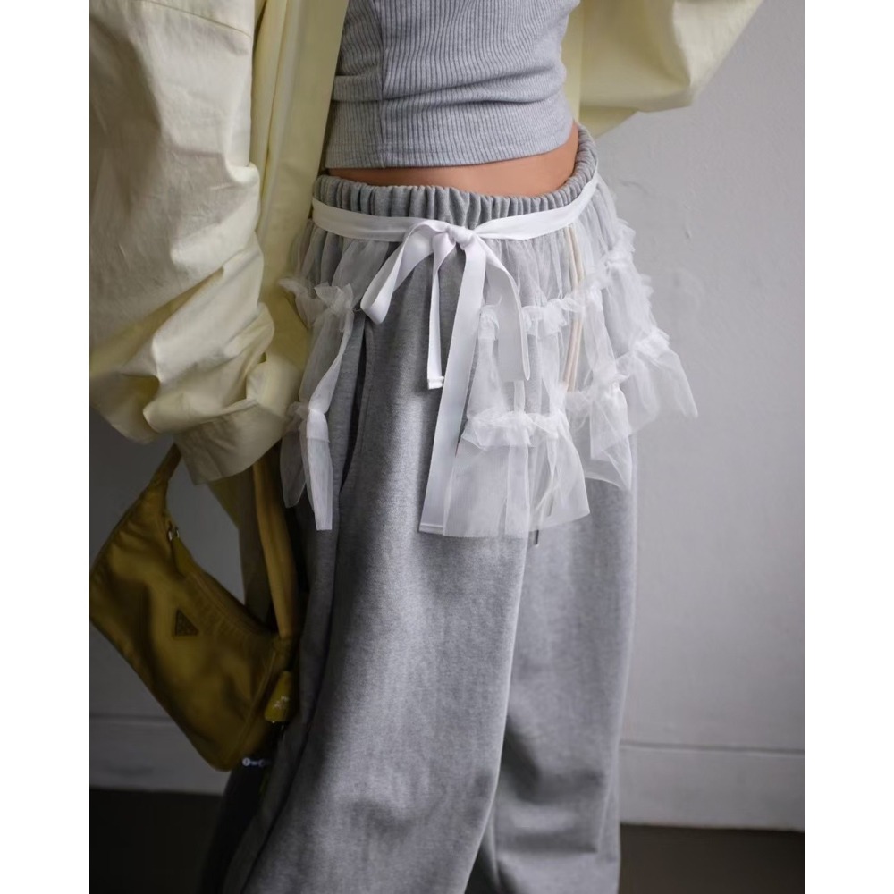 ✈️黑現貨1-正韓🇰🇷//Minicloset//疊搭蛋糕蕾絲襯裙~4.20-細節圖3