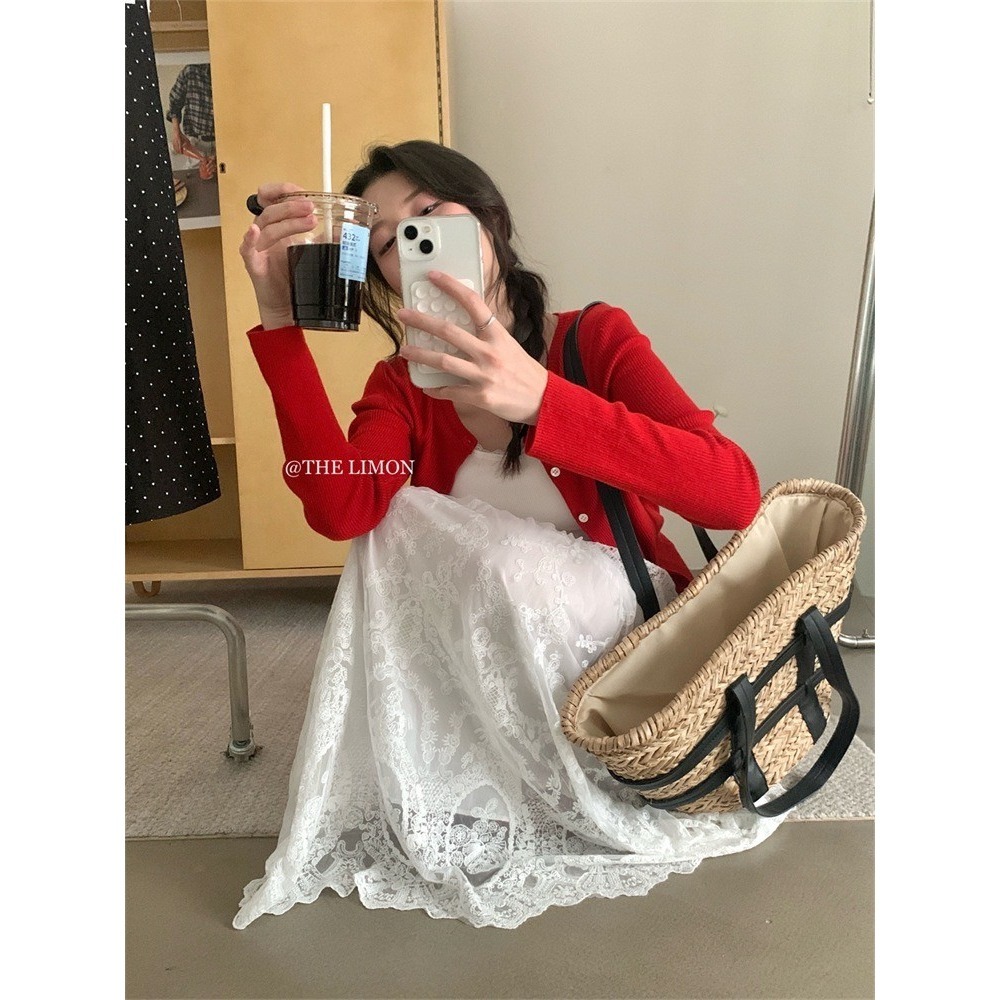 ✈️現貨1-//檸檬家🍋//超仙燒花蕾絲半裙~5.15-細節圖5