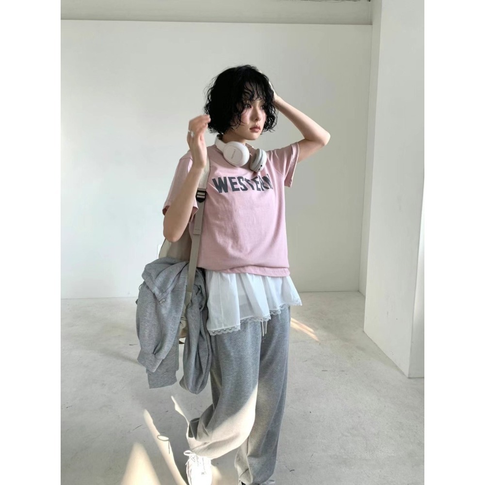 ✈️現貨-正韓🇰🇷//WESTERN休閒T恤~3色~5.20-細節圖6