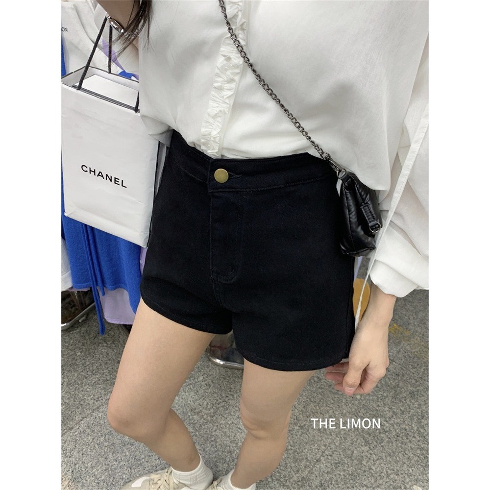 ✈️白S、黑M現貨-//檸檬家🍋//超高彈休閒小熱褲~7.1-細節圖8