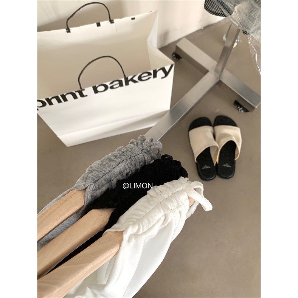 ✈️白現貨1-//檸檬家🍋//一字領側抽繩綁帶上衣~7.28-細節圖9