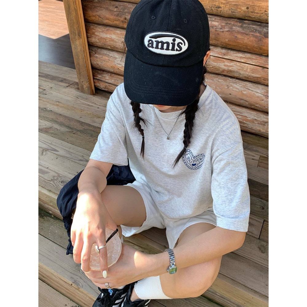 ✈️白現貨1-插畫感滿版短袖Tee~8.31-細節圖11