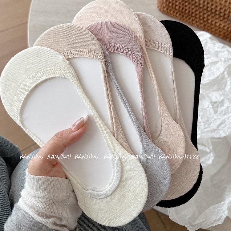 ✈️現貨-//穿搭選品// CHAO極淺口透氣隱形襪(7入一組)-細節圖5