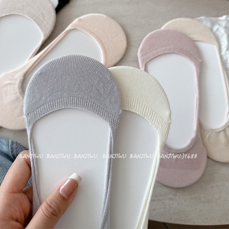 ✈️現貨-//穿搭選品// CHAO極淺口透氣隱形襪(7入一組)-細節圖6