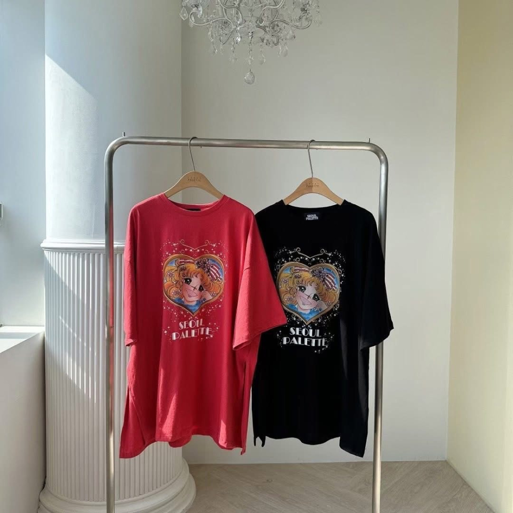 ✈️預購-韓國🇰🇷//太妍歐膩//Candy插畫感印花Tee~11.30-細節圖11