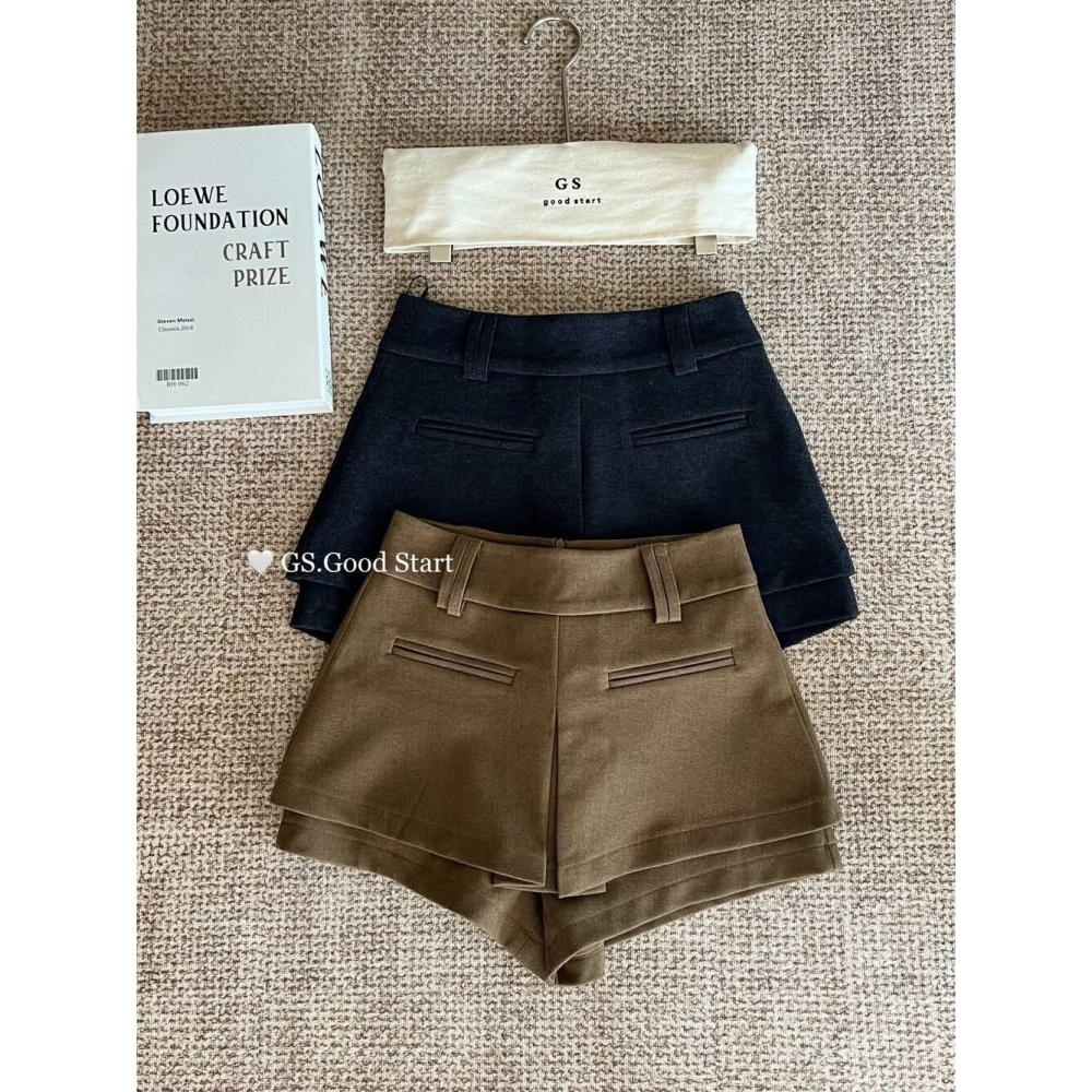 ✈️預購-//GS家//挺版雙層百搭褲裙~12.15-細節圖10
