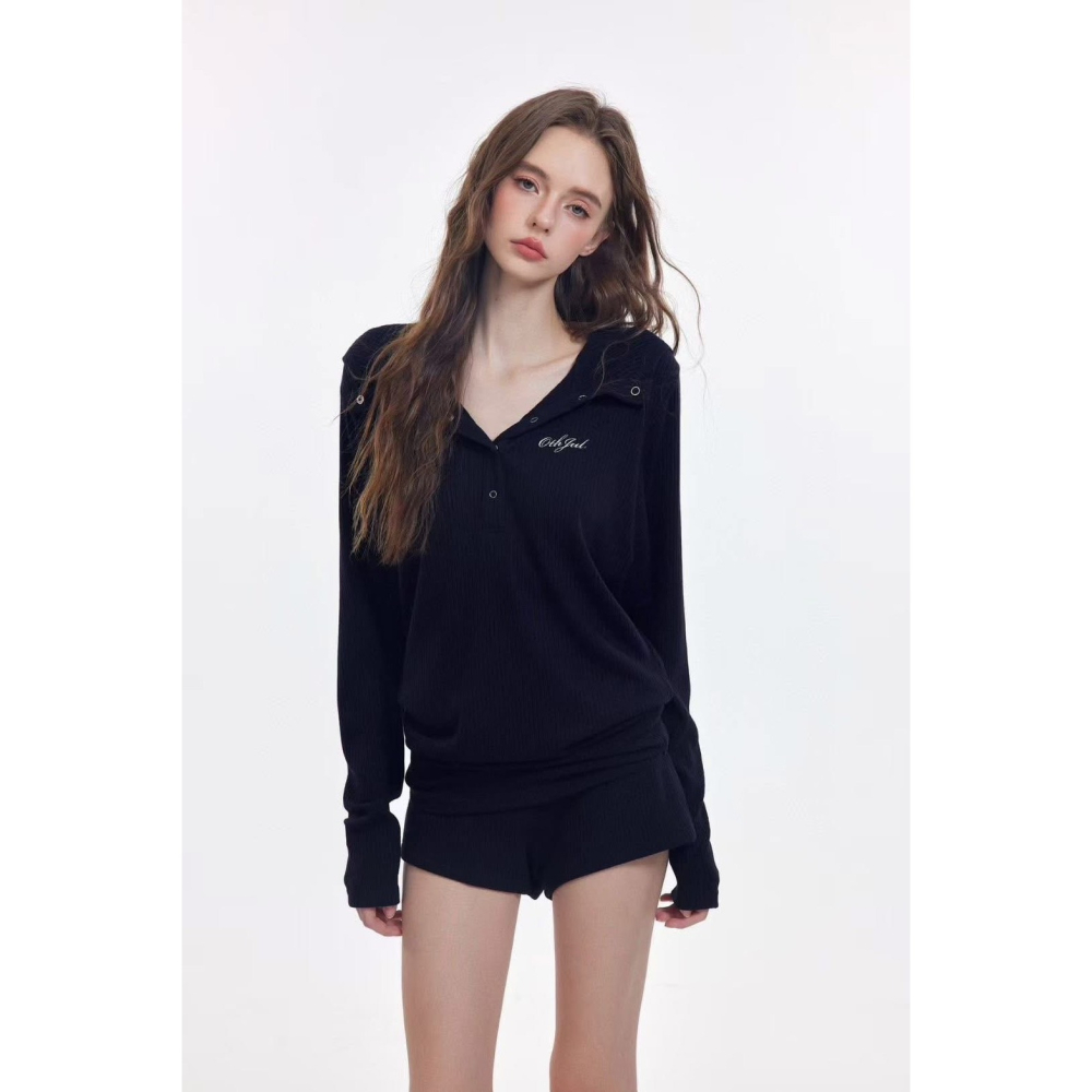 ✈️預購-//WGWE家//連帽坑條彈力套裝~12.20-細節圖4