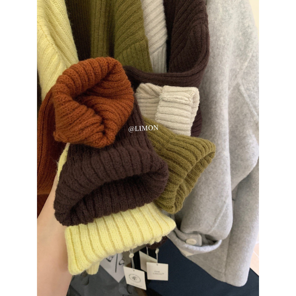 ✈️預購-//檸檬家🍋//超大版立領寬鬆針織~12.25-細節圖2