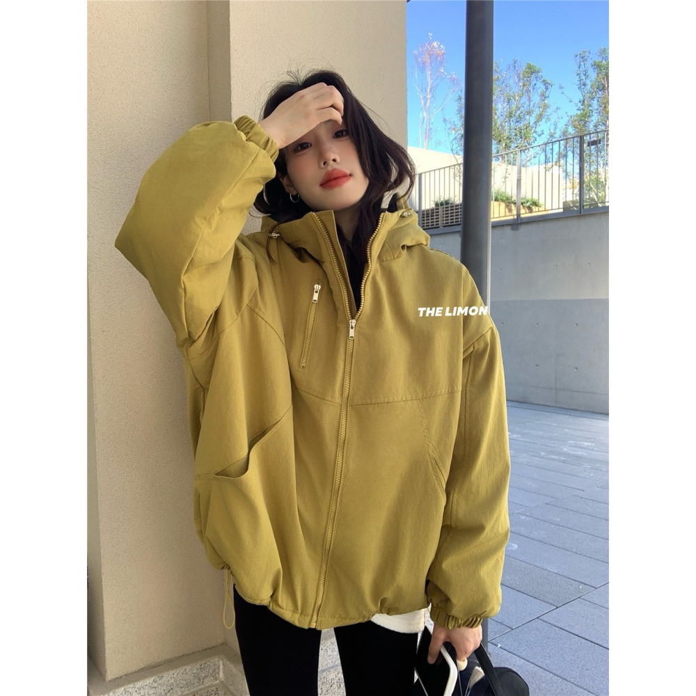 ✈️預購-//檸檬家🍋//加厚氧氣感連帽外套~12.25-細節圖4
