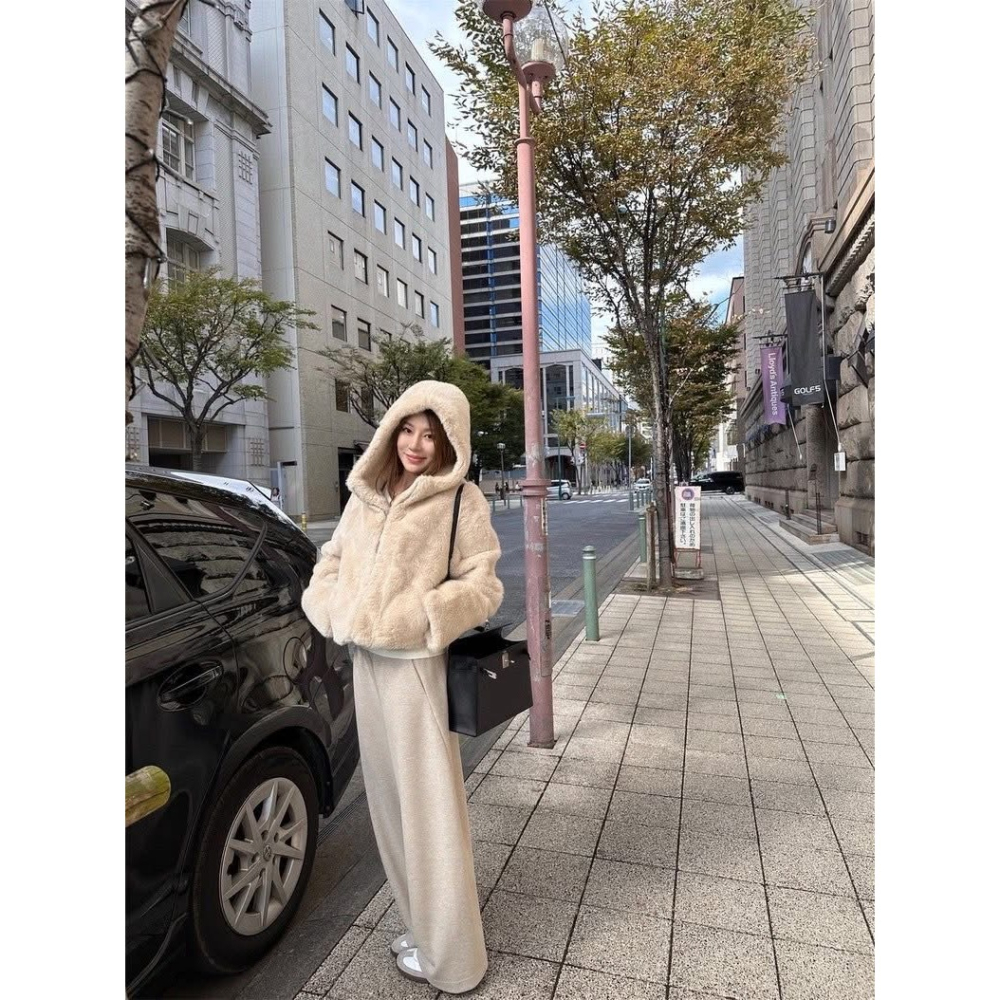 ✈️預購-//WGWE家 // 軟糯厚磅休閒長褲~1.20-細節圖3