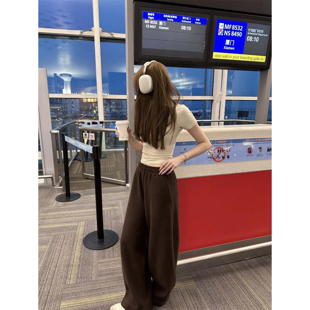 ✈️預購-//WGWE家 // 軟糯厚磅休閒長褲~1.20-細節圖4