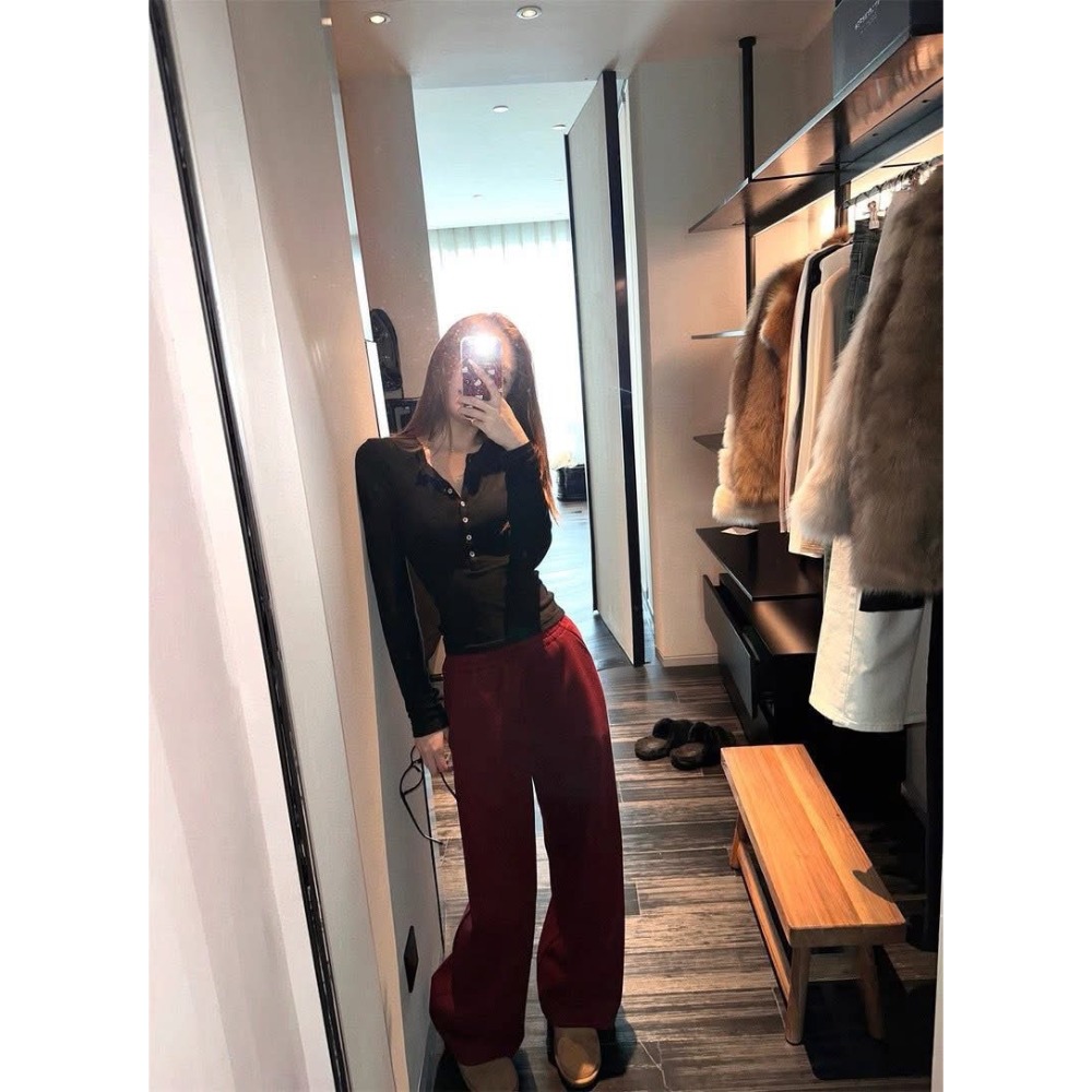 ✈️預購-//WGWE家 // 軟糯厚磅休閒長褲~1.20-規格圖11