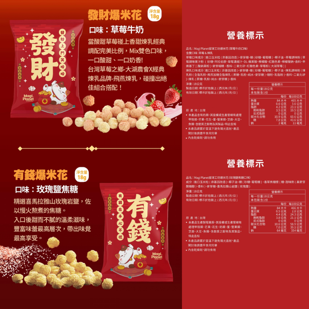 ⏰1/11收單-預購-《星球工坊》Magi-2026 財神爆到禮盒8入組-細節圖5