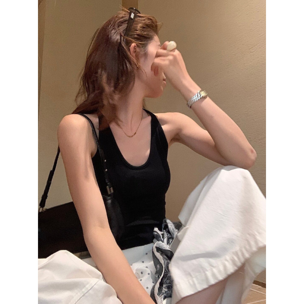 ✈️預購//檸檬家🍋//彈彈貼身削肩背心~5.10-細節圖3