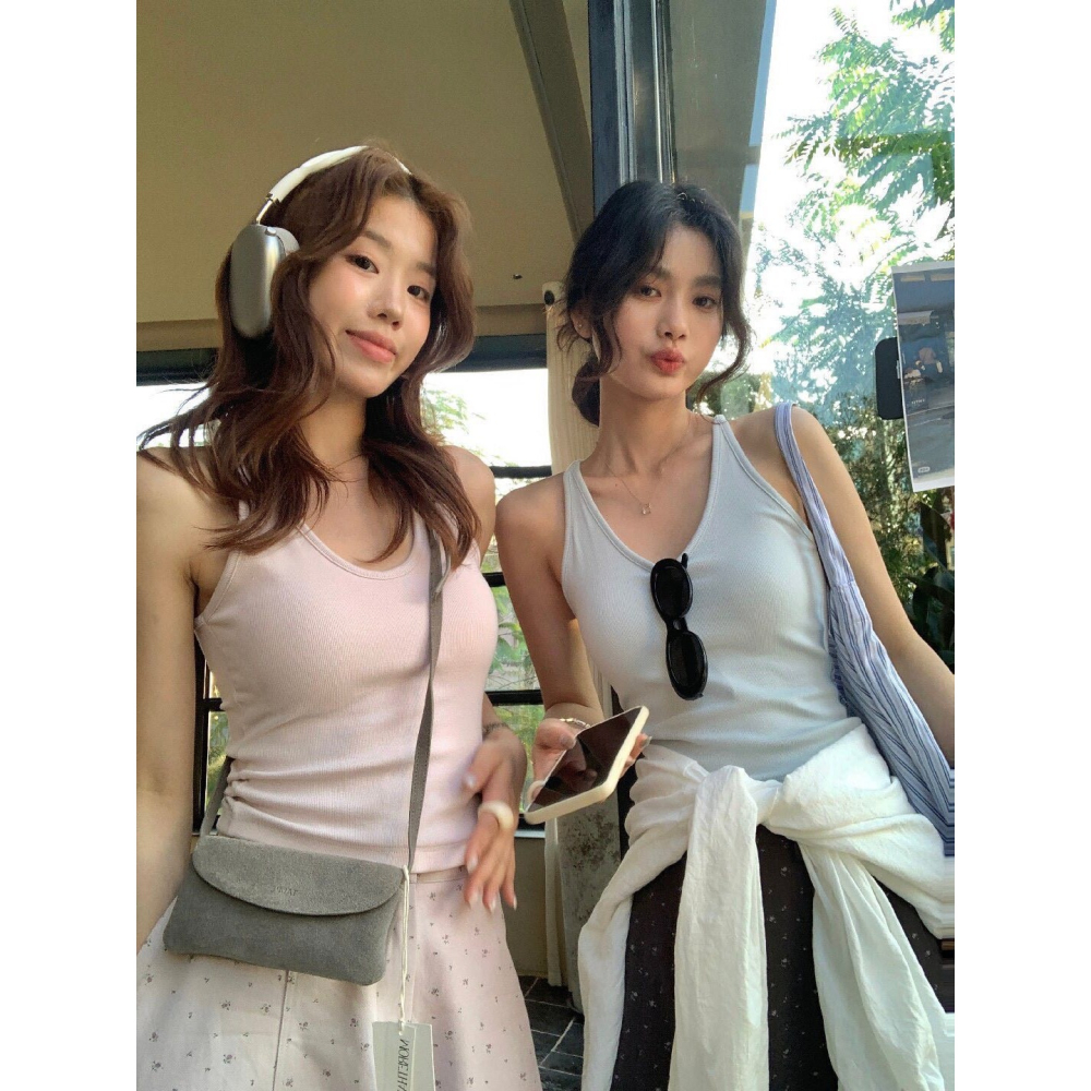 ✈️預購//檸檬家🍋//彈彈貼身削肩背心~5.10-細節圖5