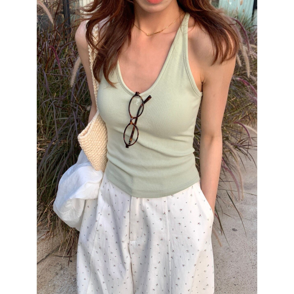 ✈️預購//檸檬家🍋//彈彈貼身削肩背心~5.10-細節圖6