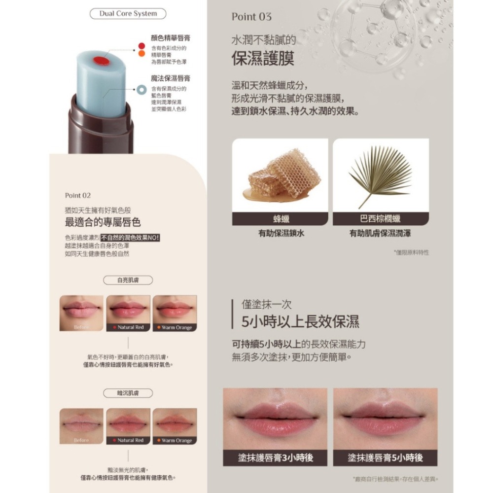 預購-韓國OBgE 心情按鈕護唇膏-細節圖3