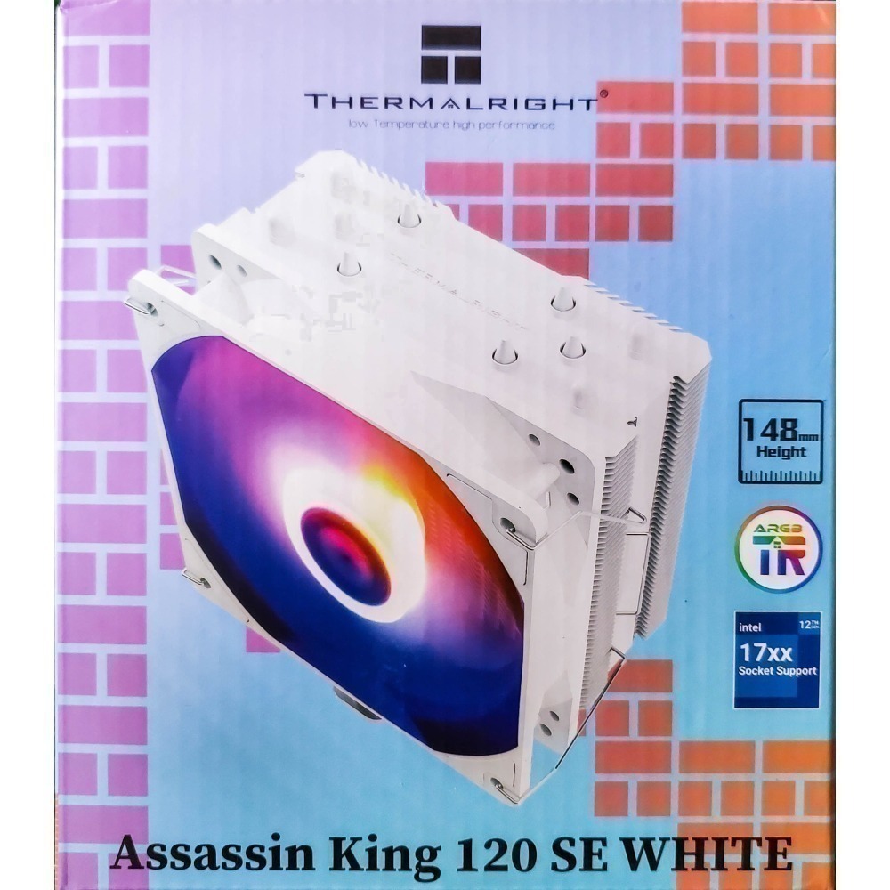 現貨 利民Thermalright AX120R SE ARGB AK120 SE CPU散熱器CPU風扇塔扇-細節圖8