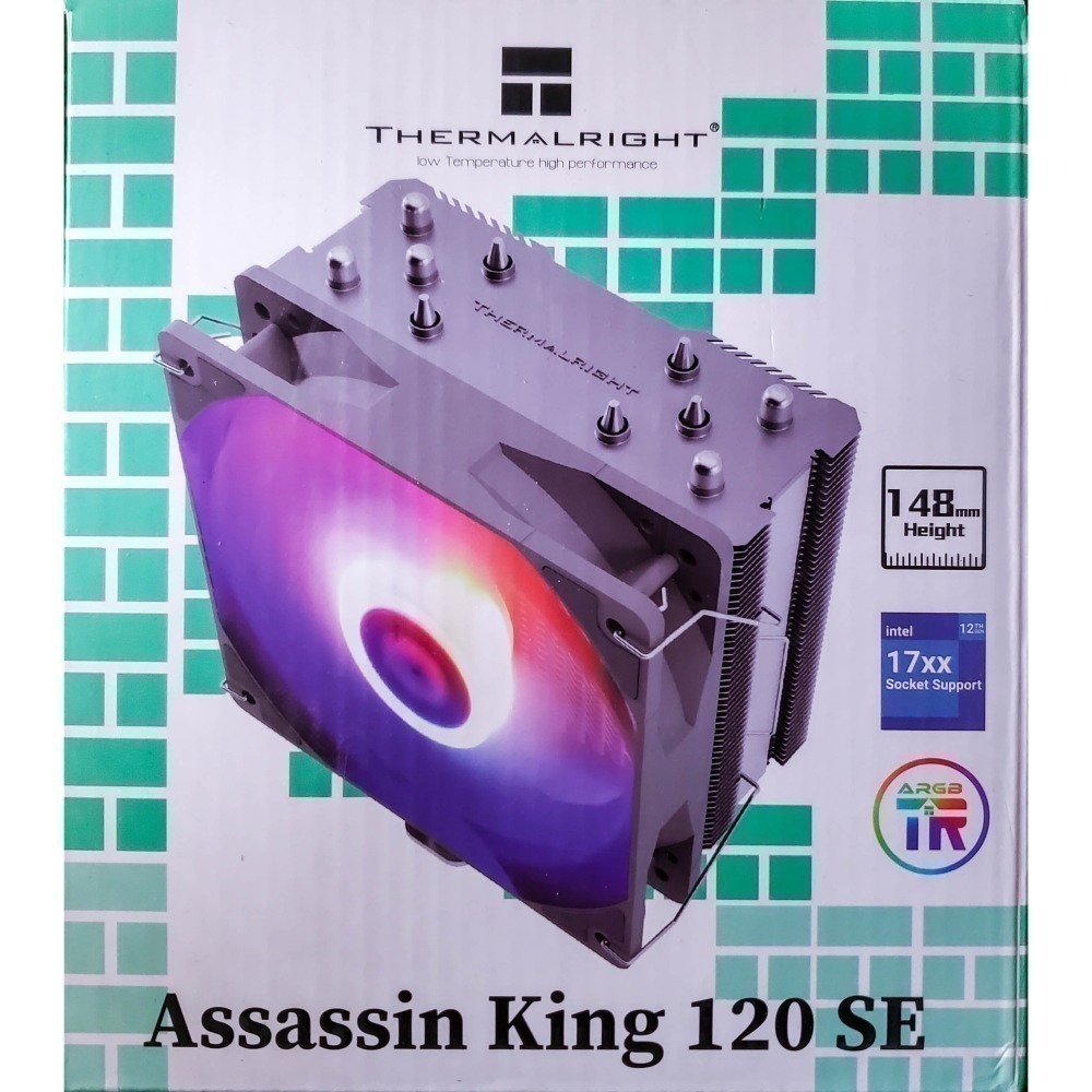 現貨 利民Thermalright AX120R SE ARGB AK120 SE CPU散熱器CPU風扇塔扇-細節圖7