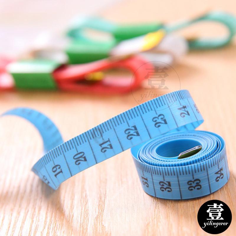 雙面帶鐵軟皮尺 雙面軟皮尺 軟尺 雙面軟尺 彩色軟尺 150cm 公分 市寸 測量 布尺 腰圍測量 軟皮尺 三圍測量-細節圖6