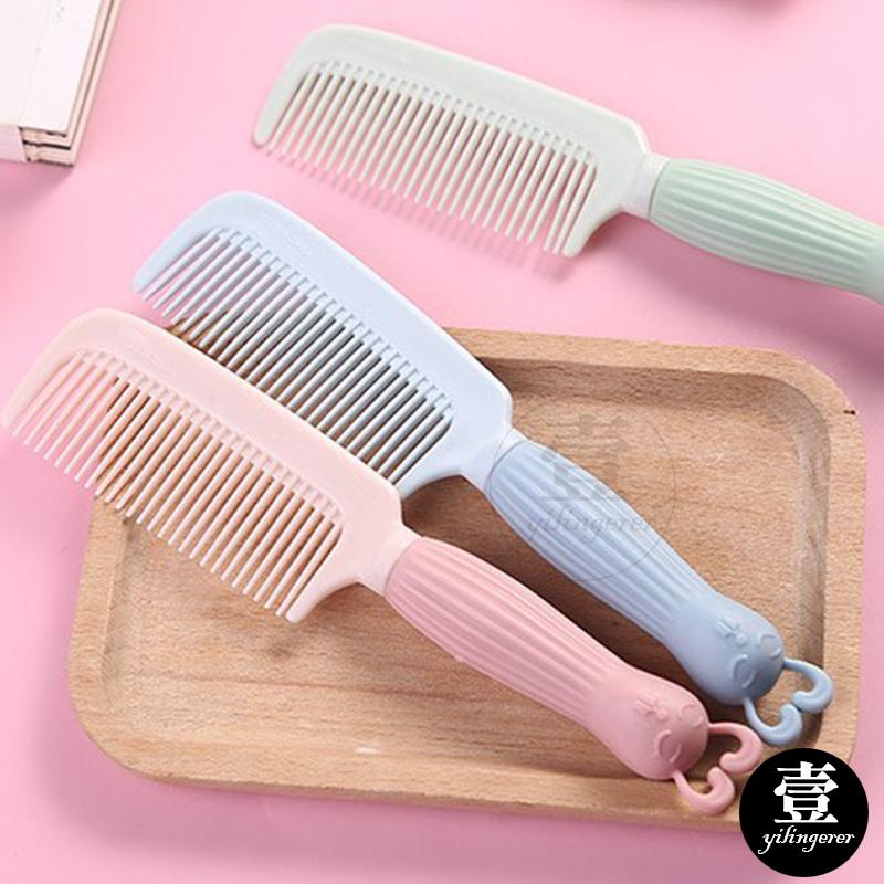 卡通兔子美髮梳 美髮梳 防靜電 兔子造型 造型梳 兔子梳 直髮梳 扁梳 矽膠 瀏海梳 順髮梳 按摩梳-細節圖9
