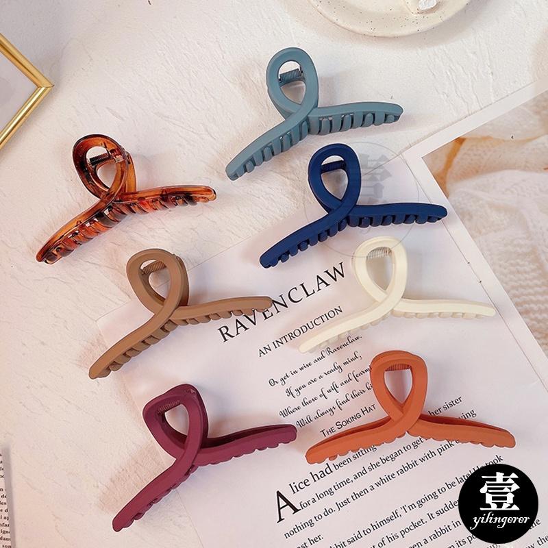 鯊魚夾 髮夾鯊魚夾 夾 韓系鯊魚夾 韓系髮夾鯊魚夾 韓式髮夾鯊魚夾 造型 交叉鯊魚夾 抓夾 大髮夾 磨砂抓夾 髮夾 髮飾-細節圖8