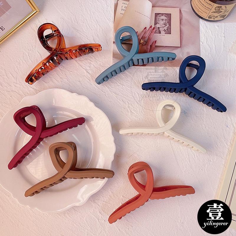 鯊魚夾 髮夾鯊魚夾 夾 韓系鯊魚夾 韓系髮夾鯊魚夾 韓式髮夾鯊魚夾 造型 交叉鯊魚夾 抓夾 大髮夾 磨砂抓夾 髮夾 髮飾-細節圖9