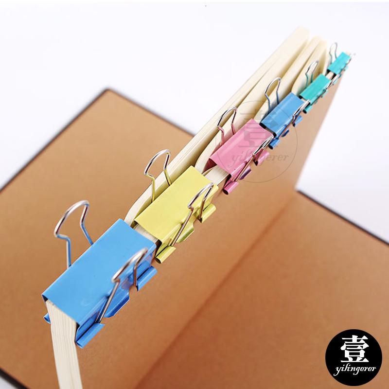 彩色長尾夾 文件夾 長尾夾 辦公用品 資料夾 燕尾夾 票據夾 書夾 夾子 開口夾 文具用品 票夾 長尾夾 學校用品-細節圖7