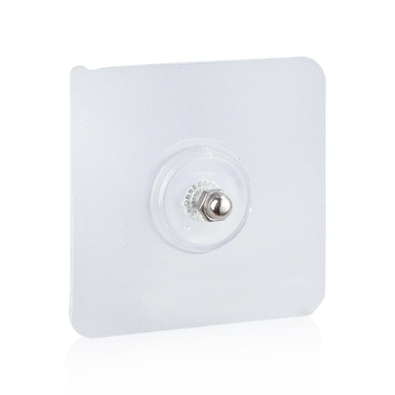 無痕螺絲貼片【台灣現貨+電子發票】免釘掛勾 螺絲貼片 免釘螺絲 螺絲貼 無痕螺絲貼 無痕掛勾 強力免釘螺絲 不鏽鋼-細節圖2