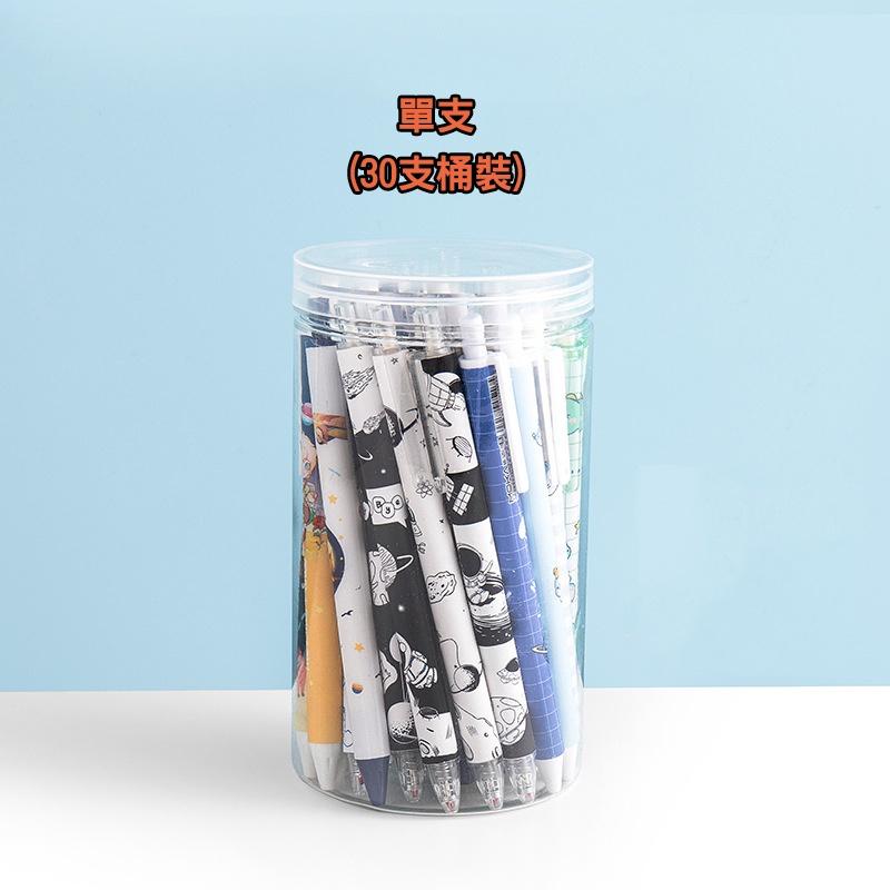 按壓式中性筆【台灣現貨+電子發票】中性筆 0.5 黑色 原子筆 子彈頭中性筆 大容量自動中性筆 0.5mm-細節圖9