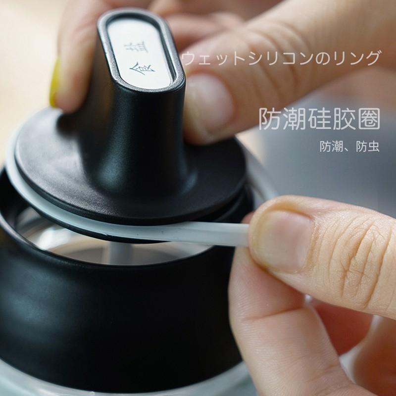 帶勺密封調味罐 玻璃調料罐 台灣現貨 調味罐 自帶湯匙調味罐 調味瓶 調味罐 帶勺調味罐 湯匙調味罐 蜂蜜罐 油刷罐-細節圖5