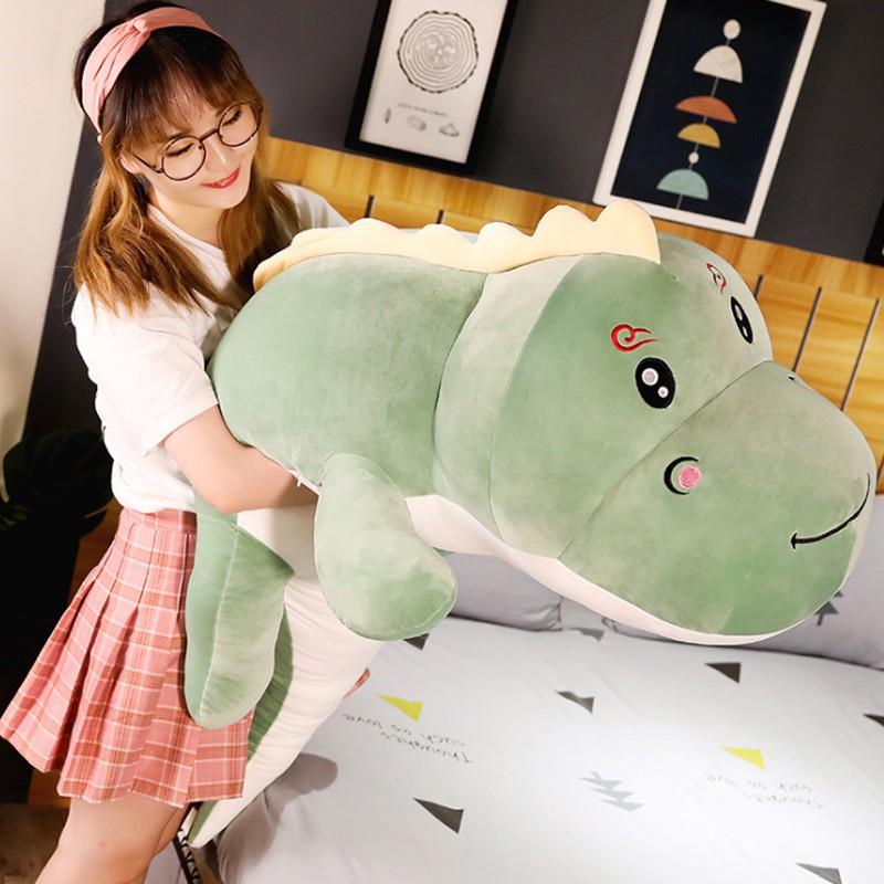 巨型恐龍抱枕靠墊 150CM 大型毛絨玩具 台灣現貨 兒童玩偶 陪睡 安撫抱枕 聖誕節 情人節 生日禮物 聖誕禮物-細節圖5