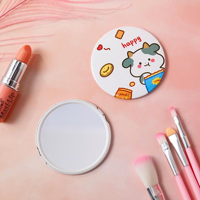 韓國可愛便攜小鏡子 化妝鏡 鏡子 小圓鏡 小鏡子 創意迷你化妝鏡 隨身補妝鏡 便攜式小圓鏡 補妝小鏡子 少女心 禮品-細節圖7
