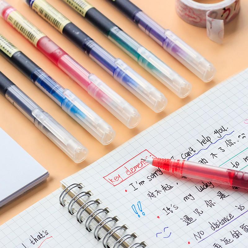 [台灣現貨秒發]直液式走珠筆 原子筆【壹零二二】白雪T16  寫字筆 速乾 0.5mm 學生考試用【E0220266】-細節圖3