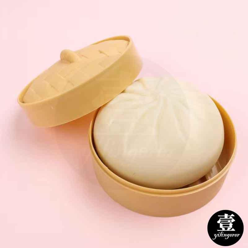紓壓包子【台灣現貨+電子發票】包子捏捏樂 搞怪包子 減壓 紓壓 發洩玩具 發洩球 解壓球 解壓包子-細節圖6