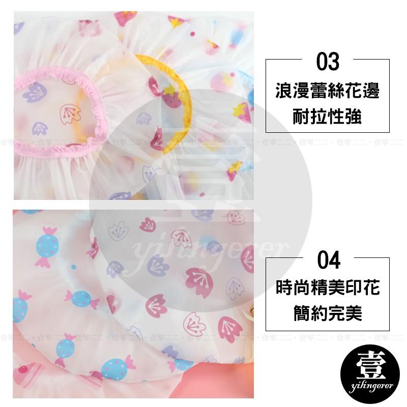EVA浴帽 浴帽【台灣現貨+電子發票】鬆緊浴帽 防潑水 沐浴帽 洗頭帽 洗澡帽 染髮-細節圖5