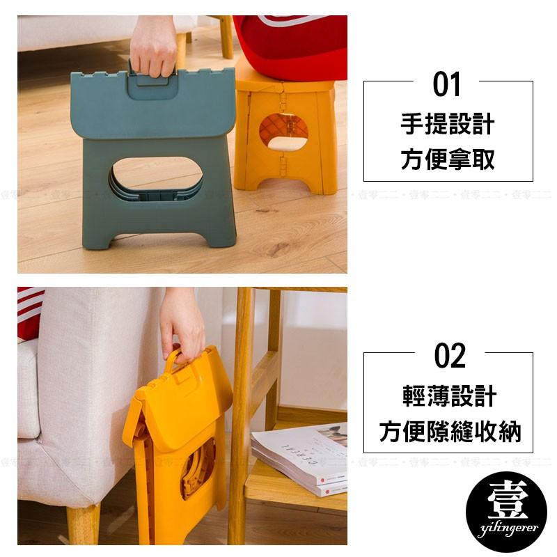 [台灣現貨秒發] 便攜式折疊椅 手提椅 【壹零二二】 小板凳 小凳子 收納椅 摺疊椅子 腳凳 兒童款【E0220375】-細節圖4