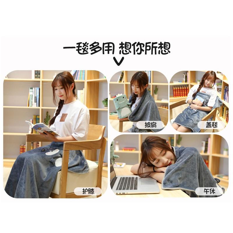 INS卡通小毛毯【台灣現貨+電子發票】 珊瑚絨毯子卡通毛毯 法蘭絨毛毯 卡通捲毯 空調毯 聖誕 聖誕節 耶誕 耶誕節 交-細節圖2