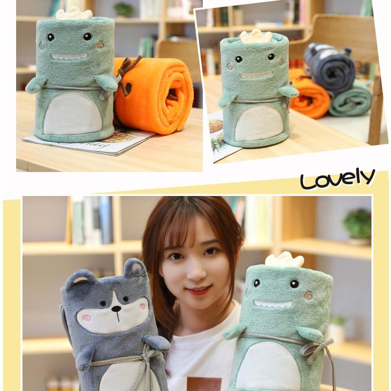 INS卡通小毛毯【台灣現貨+電子發票】 珊瑚絨毯子卡通毛毯 法蘭絨毛毯 卡通捲毯 空調毯 聖誕 聖誕節 耶誕 耶誕節 交-細節圖6