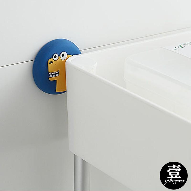卡通靜音防撞墊 防撞門墊 台灣現貨 防撞邊 防震墊 加厚 靜音門後牆面防撞墊-細節圖6