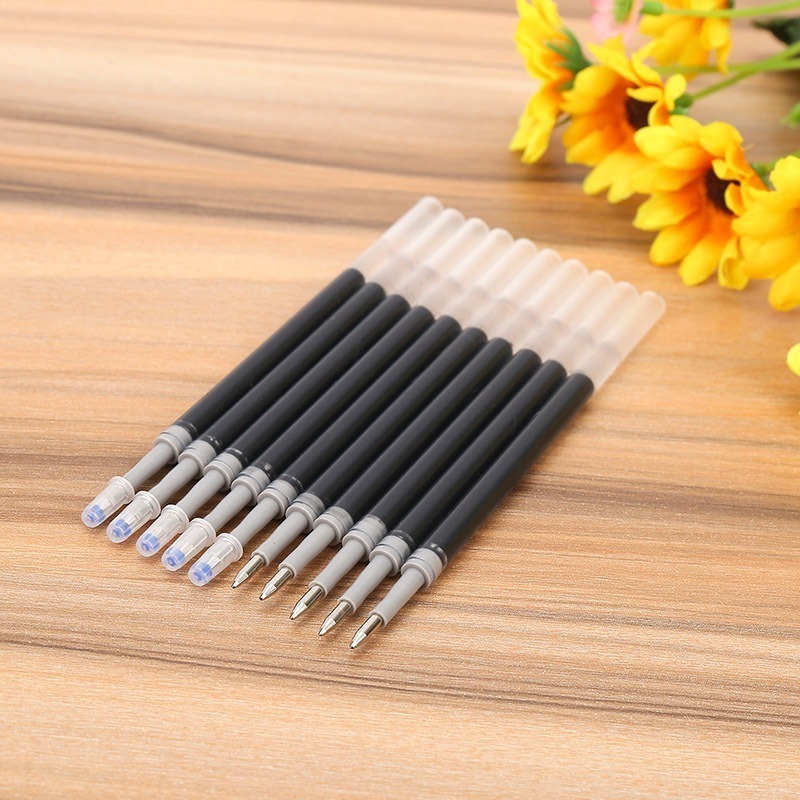 【台灣現貨🔥發票】按動中性筆 原子筆 圓珠筆 簽字筆 文具 考試 子彈頭 0.5mm 速乾 按動式 記帳筆 文具用品-規格圖6