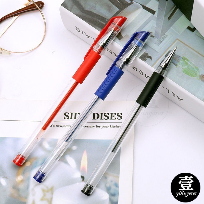 【台灣現貨🔥發票】歐標中性筆 原子筆 圓珠筆 簽字筆 文具 考試 子彈頭 0.5mm 速乾 記帳筆 文具用品-細節圖9