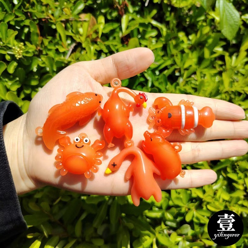 【台灣現貨🔥發票】變色烤鴨 紫外線變色烤鴨 變色烤雞 烤乳豬 車載鴨子掛件 吊飾 變色 惡搞 烤鴨吊飾 包包掛飾-細節圖7