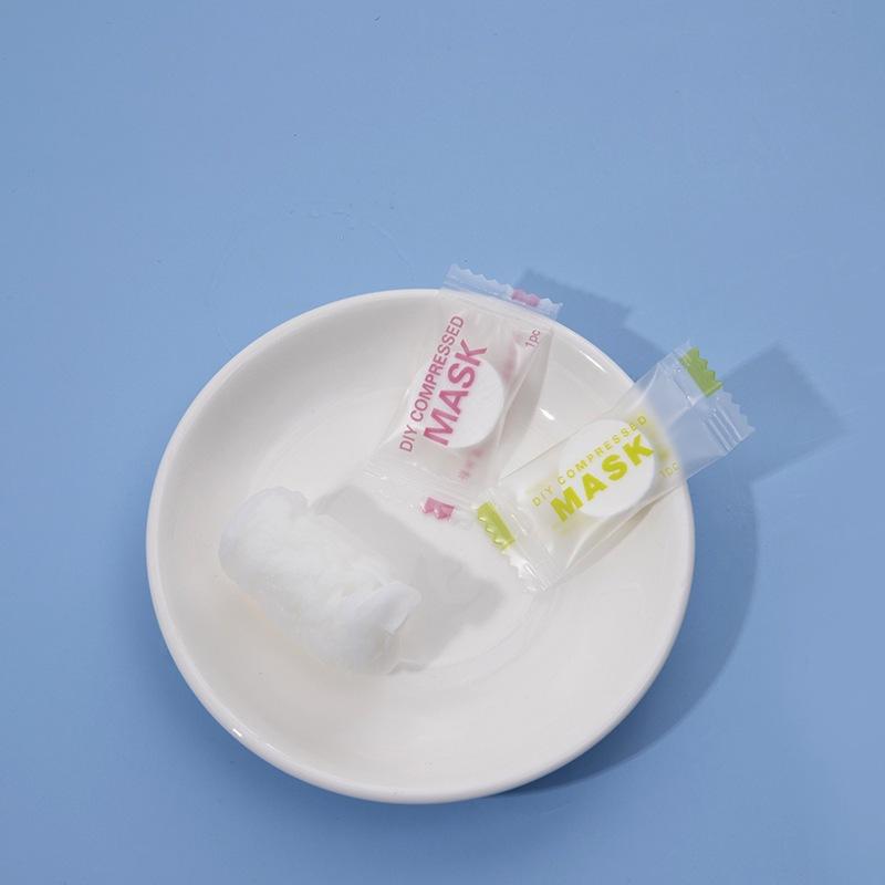 【台灣現貨🔥發票】 壓縮毛巾 壓縮面膜 一次性拋棄式旅行壓縮毛巾 洗臉巾 潔面巾 小方巾 拋棄式壓縮毛巾 一次性毛巾-細節圖8