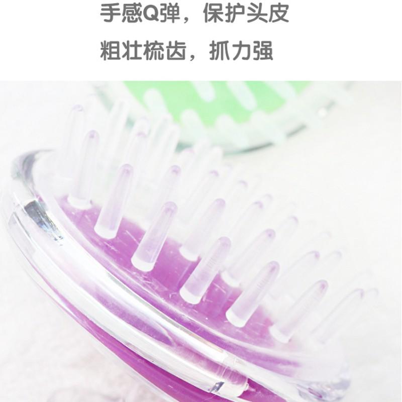 【台灣現貨🔥發票】洗頭按摩刷 洗髮按摩刷  洗髮刷 按摩刷 洗髮神器 頭皮SPA 矽膠刷圓型-細節圖3